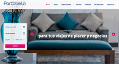 Desktop Screenshot of hotelportobelo.com.mx