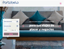Tablet Screenshot of hotelportobelo.com.mx